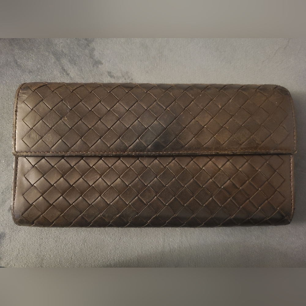Bottega Veneta Brown leather wallet